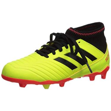 Imagem de Tênis de futebol infantil Adidas Originals Predator 18,3 Fg, Solar Yellow/Core Black/Solar Red, 4 Big Kid