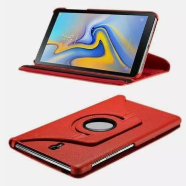 Imagem de ZZOUGYY Capa de tablet para Samsung Galaxy Tab A 10,5 T590 T595 T597 (versão 2018), capa de couro leve ultrafina com suporte para Galaxy Tab A2 10,5 SM-T590 SM-T595C SM-T597 10,5 polegadas