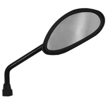 Imagem de Espelho retrovisor pro tork esportivo monaco, PRETO - LADO DIREITO, Ún