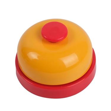 Imagem de EHJRE Sino de Chamada de Jogo Portátil, Prático, Leve, Treinamento de Gato, Sino de Mesa, Jogos de Tabuleiro, Resposta, Sino de, Amarelo
