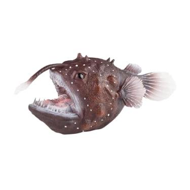 Imagem de EHJRE Figuras de Peixe-pescador, Do Fundo Do Mar para Presentes, Lembrancinhas para Pré-escola