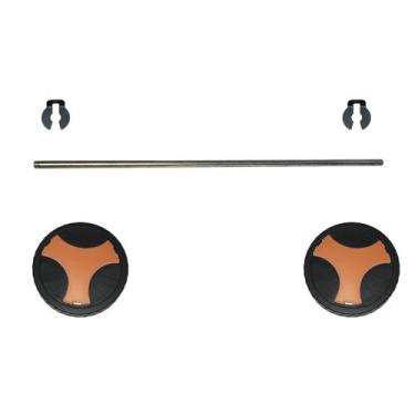 Imagem de Kit rodas calota e eixo lavadoras jacto 6800 6500 original