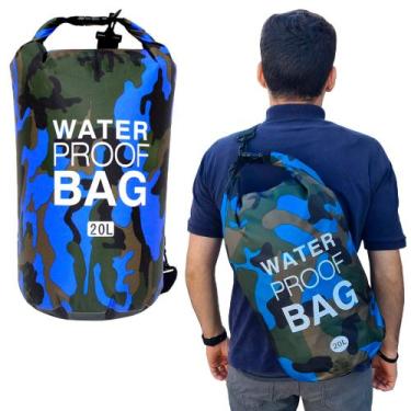 Imagem de Bolsa Saco Estanque Prova Dágua 20 Litros Ultra Impermeável - WATHER P