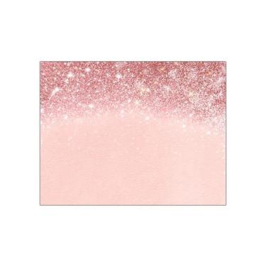 Imagem de Painel de Festa Horizontal 1,55 X 1,20 - Efeito Glitter Rose Gold 003 