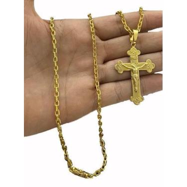 Imagem de Colar Banhado a Ouro 10 Milésimos 70cm - Tojoia18k