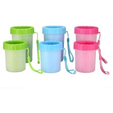 Imagem de Limpa Patas Para Cães - Bc Bora Colega Shop, azul