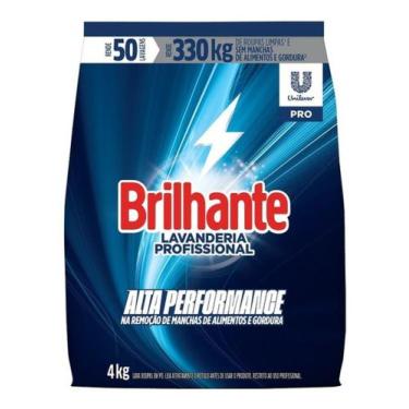 Imagem de Lava Roupas em Pó Alta Performance 4kg Brilhante - BRILHANTE