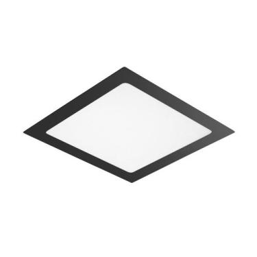 Imagem de Painel Lux LED 24W Black Quadrado Embutir - Taschibra, 4.000K