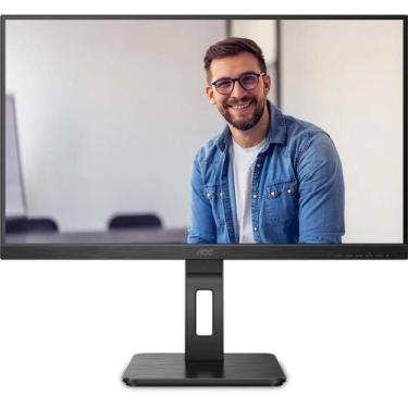 Imagem de Monitor AOC 27" IPS, 75 Hz, Base Ajustável, DP, Hub USB - 27P2Q