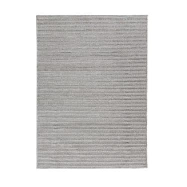 Imagem de Tapete 3D Stripes Prata 1,5X2M 150X200Cm Listras Alto Relevo - Kf Tape