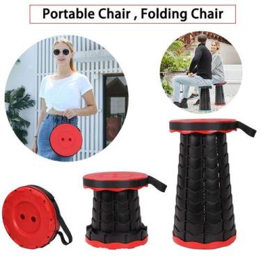 Imagem de Cadeira Dobrável Ao Ar Livre Folding Stool Portátil Camping - top rio