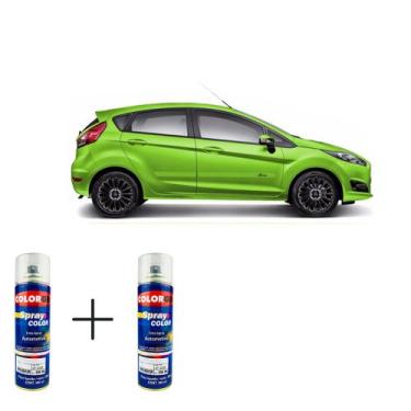Imagem de Spray automotivo verde coimbra + verniz spray 300ml - Sherwin Williams