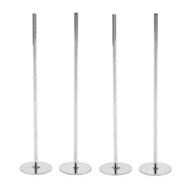 Imagem de 4 varetas de aço inoxidável para aquecimento de bolo de 14 cm, pinos de aquecimento de bolos, hastes de núcleo de aquecimento de bolos, unhas de cozimento para bolos, bastões de cozimento, acessórios