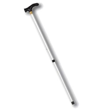 Imagem de Bengala Tipo T Alo Regulável Alumínio Cinza