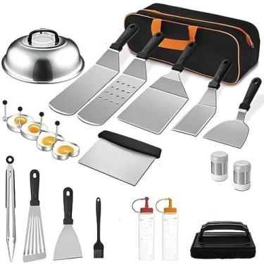 Imagem de Kit de Utensílios Churrasco 36 Peças - Oferta Exclusiva! - Paty Shop