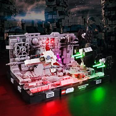 Imagem de Vaodest LED Light for Lego Wars Death Star Trench Run Diorama 75329 Building Blocks Model Set, Design and Configuration Compatible with Model 75329 (LED Light Only, Not Building Block Kit)