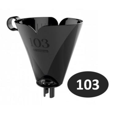 Imagem de Suporte p/ filtro de cafe plast tam 103 - SANREMO, Preto