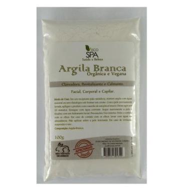 Imagem de ARGILA VERDE orgânica de Vegana esterilizada 100g - ECO SPA, Branco, 1