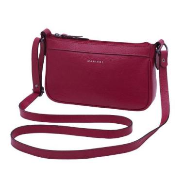Imagem de Bolsa de Couro Mariart Maragogi, Magenta