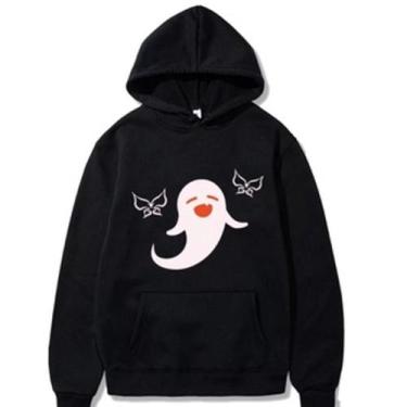 Imagem de Moletom Canguru Blusa De Frio Genshin Impact Hu Tao Harajuku Anime Jog