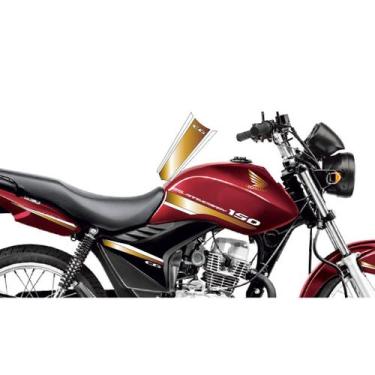 Imagem de Adesivo Moto 25 Anos Fan e Titan 125 e 150 Mix - Adesivos Matrix, Dour