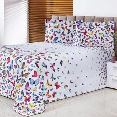 Imagem de Cobre Leito Bella Natureza Casal Queen SEM Enchimento de Manta 03 Peça