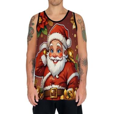 Imagem de Camiseta Regata Tshirt Natal Festas Papai Noel Trenó Neve 8 - Enjoy Sh