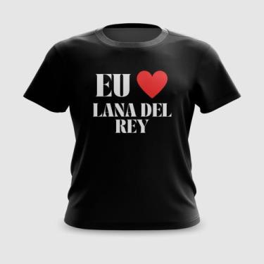 Imagem de Camiseta Camisa Eu Amo Lana Del Rey Carnaval Meme - FABRIQUETA, G
