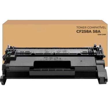 Imagem de Toner Compatível 58a Cf258a 258a 3k Com Chip - Digital Qualy