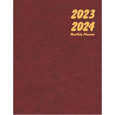Imagem de 2023-2024 Monthly Planner: 24 Months Jan 2023 to Dec 2024, Calendar Schedule Organizer with To Do List & Goals Appointment Agenda Notebook Federal ... Inspirational, Beautiful Gift for Men & Women