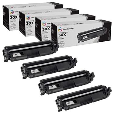 Imagem de LD Produtos de substituição compatíveis para HP 30X 30A CF230X CF230A cartucho de toner de alto rendimento (preto) para HP M203d, M203dn, M203dw, MFP M227d, MFP M227fdn, MFP M227fdw, MFP M227sdn