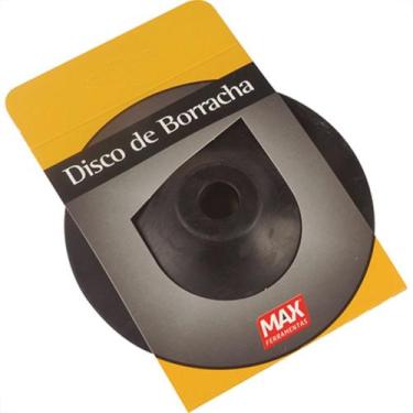 Imagem de Disco De Lixad Max Borracha 4.1/2'' 15110 - MAX FERRAMENTAS