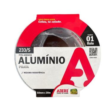 Imagem de FITA ALUMINIO FLEXIVEL 233 50mmX30m - ADERE