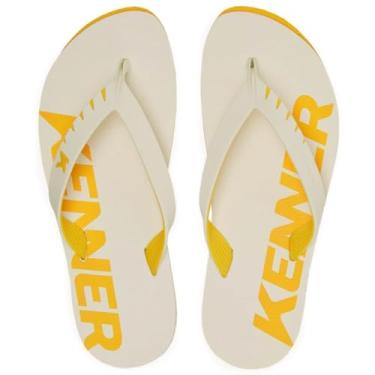 Imagem de Chinelo Masculino Kenner DNN Red Branco/Amarelo 45