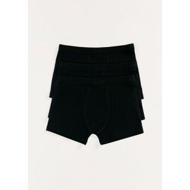 Imagem de Kit 3 Cuecas Boxer Em Malha - Hering, XG, Preto