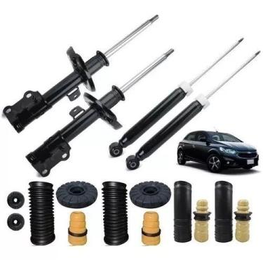 Imagem de 4 Amortecedor 4 Kit Suspensão Onix 2012 2013 2014 2015 2016 - milleniu