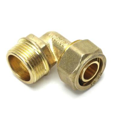 Imagem de Cotovelo Fácil Macho 16x20 Tubo Pex Multicamadas Boiler Placa Solar 3/