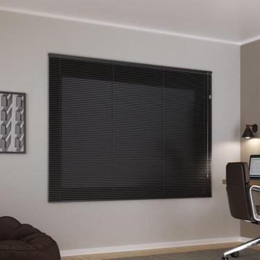 Imagem de Persiana Horizontal Alu Crisdan  L 1,20 X 1,20 A Preto