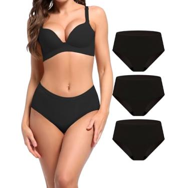 Imagem de AIRCUTE Calcinha feminina lavável para incontinência urinária à prova de vazamento, absorvente e protetora da bexiga