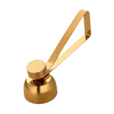 Imagem de YWJLQH Cortador de ovo de de forma do triângulo Fácil de usar manual manual criativo abridor de mão disjuntor de ovo para remover conchas de ovo, Ouro