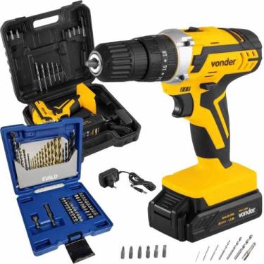 Imagem de Parafusadeira Impacto 20V com Bateria Carregador PFV238I VONDER e Esto