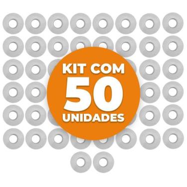 Imagem de Acabamento Redondo para Furo Serra Copo Universal - Controbox, 50 unid