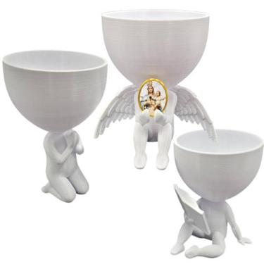 Imagem de Kit 3  Vasos Plantas Nossa Senhora da Esperança Capelinha - Point da F