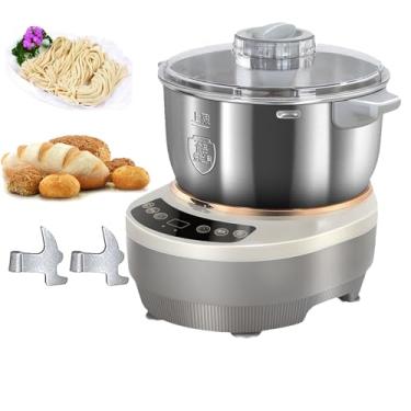 Imagem de Batedeira EléTrica De Grande Capacidade De 5l/7l Com FunçãO De FermentaçãO Para Assar Massa De PãO E Massa De Pizza, Misturador Com Design Dividido, Fermentador De Massa De 25-38°C Para Uso DoméStico