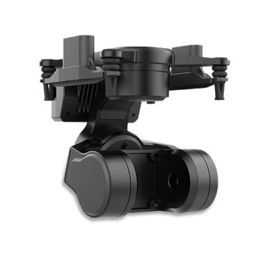 Imagem de RunCam Gimbal de câmera FPV de 3 eixos C-20T, suporte inclinado, rastreamento de cabeça FPV com UART, controle PWM compatível com DJI O3 para Walksnail Avatar Moonlight Link para drone de carro RC