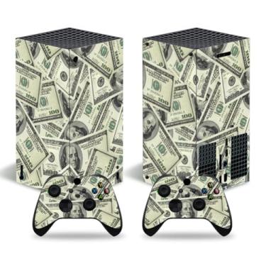Imagem de Xbox Series X Digital Stickers Full Body Vinyl Skin Decal Protective Cover for Microsoft Xbox Series X Digital Console and Controllers (Series X Digital dollers)