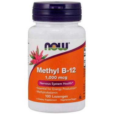 Imagem de Vitamina Methyl B12 Metilcobalamina 1000mcg 100 Caps - Now Foods ( sku