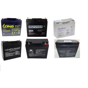 Imagem de Bateria 12v 18 ah selada - multimarcas, Preto