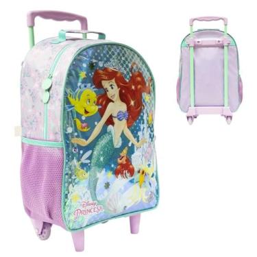 Imagem de Mala com Rodas 16 Princesas R1 - 11080 - Artigo Escolar