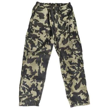 Imagem de Calça camuflada para pesca e acampamento - BellaPesca, Camuflado amare